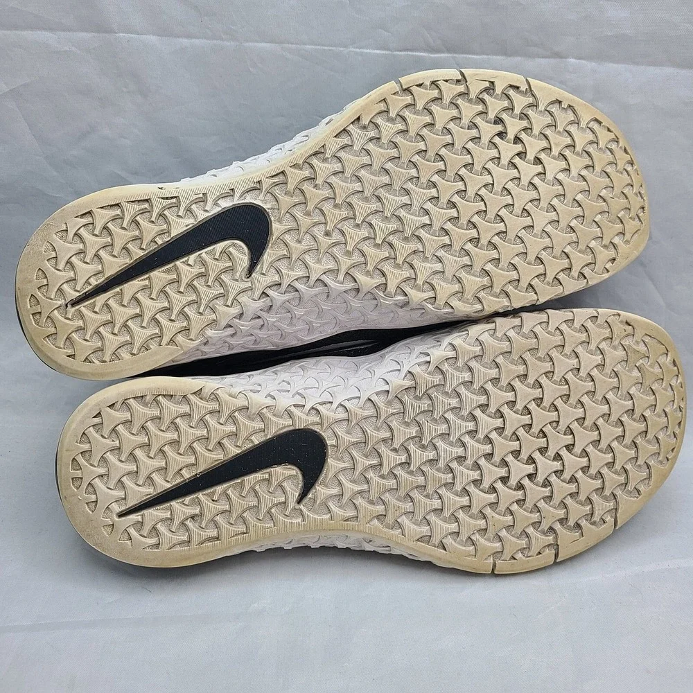 Nike Metcon 3 Womens Size 9 Shoes Black White 849807-001 Crossfit Lifting Runner